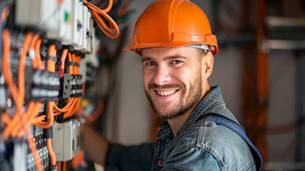 baldivis electrician smiling
